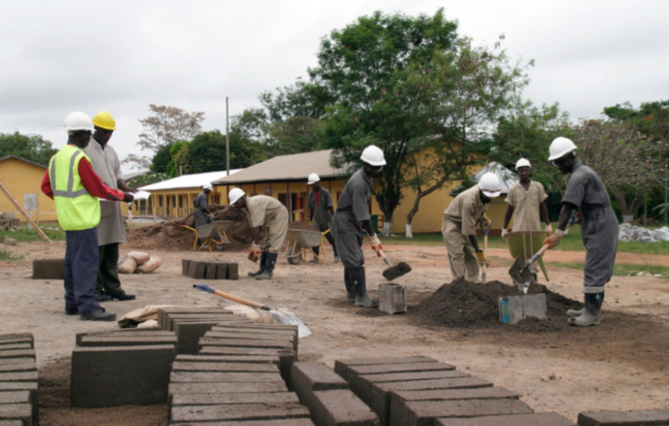 Construction in Ghana