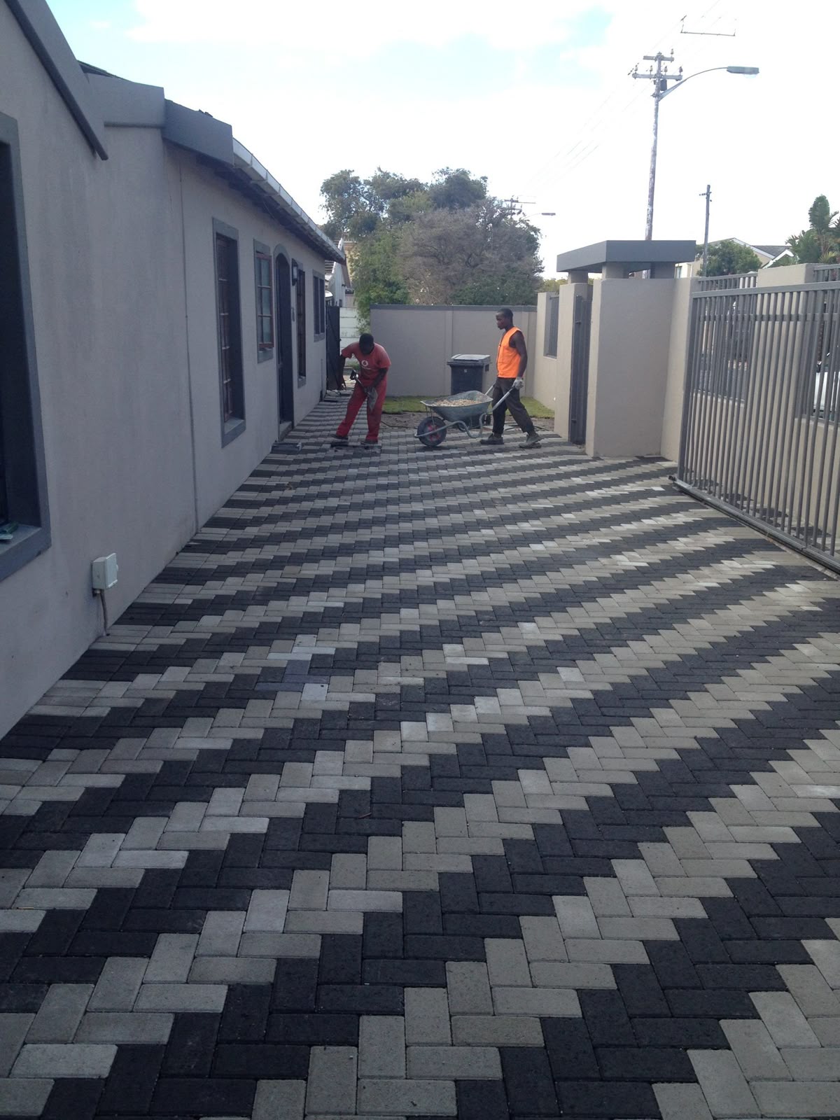 Choosing tiles Ghana